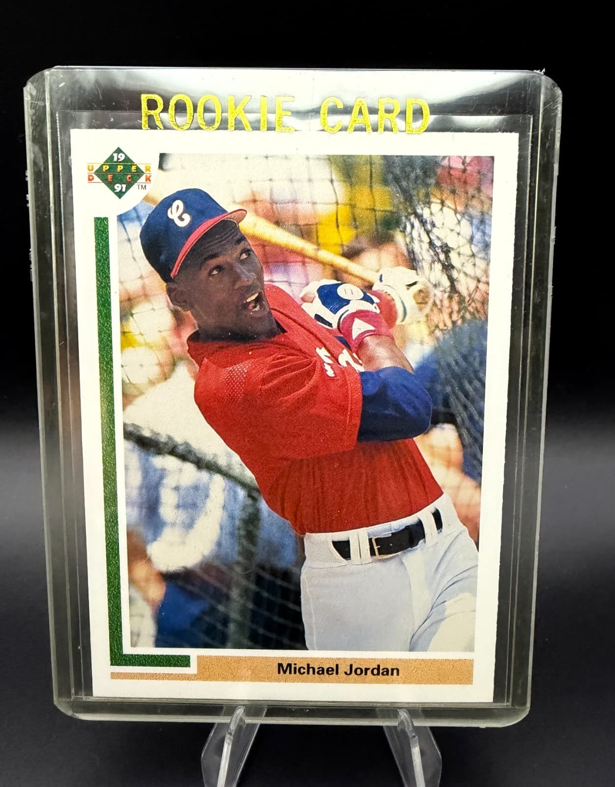 1991 Upper Deck SP1 Michael Jordan rookie baseball card